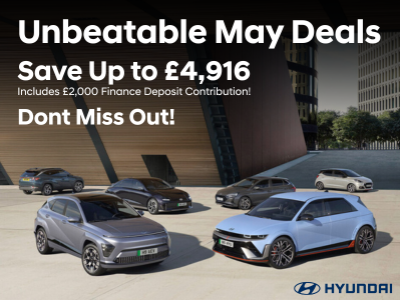 Save Up to £4,916 This May at Motorfair Hyundai – Limited Time!