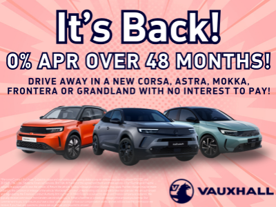 Vauxhall Launches 0% APR Offers on Corsa, Astra, Mokka, Grandland & Frontera – From £149/Month