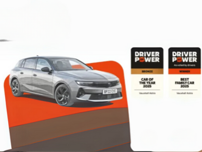 Vauxhall Astra Ranks Top 3 in 2025 Driver Power Survey